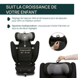 Chicco rehausseur de groupe 2/3 Fold&Go S posh black 04087117330000 (pas d'envoi)