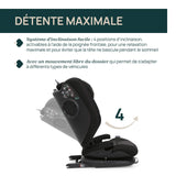 Chicco rehausseur de groupe 2/3 Fold&Go S posh black 04087117330000 (pas d'envoi)
