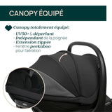 Chicco siège-auto first seat recline i-size black satin 05087100450000 (EXPO) (UNIQUEMENT RETRAIT EN MAGASIN)