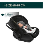 Chicco siège-auto first seat recline i-size black satin 05087100450000 (EXPO) (UNIQUEMENT RETRAIT EN MAGASIN)