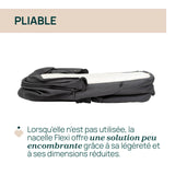 Chicco nacelle flexi black satin 05087137450000 (EXPO) (UNIQUEMENT RETRAIT EN MAGASIN)