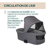 Chicco nacelle flexi black satin 05087137450000 (EXPO) (UNIQUEMENT RETRAIT EN MAGASIN)