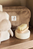 Jollein trousse de toilette Cloudy Rib milky coffee  053-577-68118