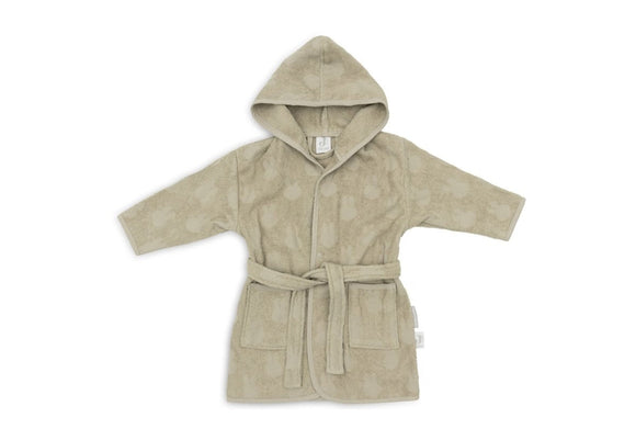 Jollein peignoir éponge 3-4 ans Miffy Jacquard olive green 060-809-67087