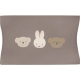 Bébé-jou coussin à langer Miffy and friends marron 06800-026