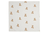 Jollein Draps tetra gaze de Coton Small 70x70cm Teddy Bear(3pack) 535-851-66095