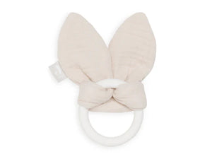 Jollein Anneau de dentition en Silicone Bunny Ears Nougat 101-007-68050