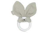 Jollein Anneau de dentition en Silicone Bunny Ears Olive Green 101-007-67058