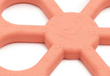 Jollein anneau de dentition Flower coral rose 101-007-68184