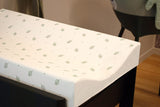 Bebejou coussin à langer Pure Leaves breeze green 06800-51