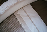 Koeka couverture teddy Oslo 75x100cm crumble/pebble 1015-44-020 col 248/230