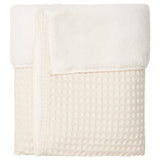 Koeka couverture teddy Oslo 75x100cm natural/pebble 1015-44-020 col 110/230