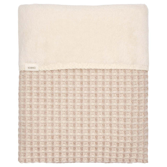 Koeka couverture teddy Oslo 75x100cm crumble/pebble 1015-44-020 col 248/230
