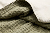 Koeka couverture teddy Oslo 75x100cm moss/pebble 1015-44-020 col 746
