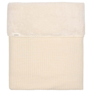 Koeka couverture de berceau 75x100cm teddy Malaga warm white 1027-0001 col 108