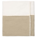 Koeka couverture de berceau 75x100cm teddy Malaga sage 1027-0001 col 728