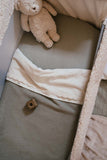 Koeka couverture de berceau 75x100cm teddy Malaga sage 1027-0001 col 728