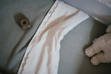 Koeka couverture de berceau 75x100cm teddy Malaga sage 1027-0001 col 728