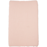 Meyco Baby housse de coussin à langer 50x70cm en gaze de coton prélavée soft pink 483081