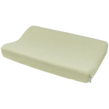 Meyco Baby housse de coussin à langer 50x70cm en gaze de coton prélavée soft olive 104.000.70.01