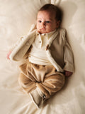 Bamboom pantalon large avec élastique mocha sand