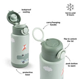 Done by Deer gourde isotherme Playground green 340 ml DD-1051733