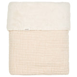 Koeka couverture berceau 75x100cm teddy Rivoli warm white 1080-0001 col 108