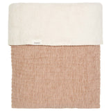 Koeka Couverture de berceau 75x100cm Teddy Rivoli café 1080-0001-276