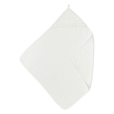 Meyco Baby cape de bain ruffle offwhite 80x80cm 492001