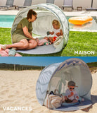 Babymoov tente anti-uv rafraichissante Moov & Protect green lagoon A038219