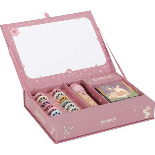 Little Dutch torche de projection d'histoire rose LD4780
