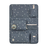 Lassig Organisateur de voiture - Happy Prints, bleu nuit 1204004083