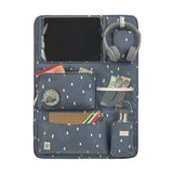 Lassig Organisateur de voiture - Happy Prints, bleu nuit 1204004083