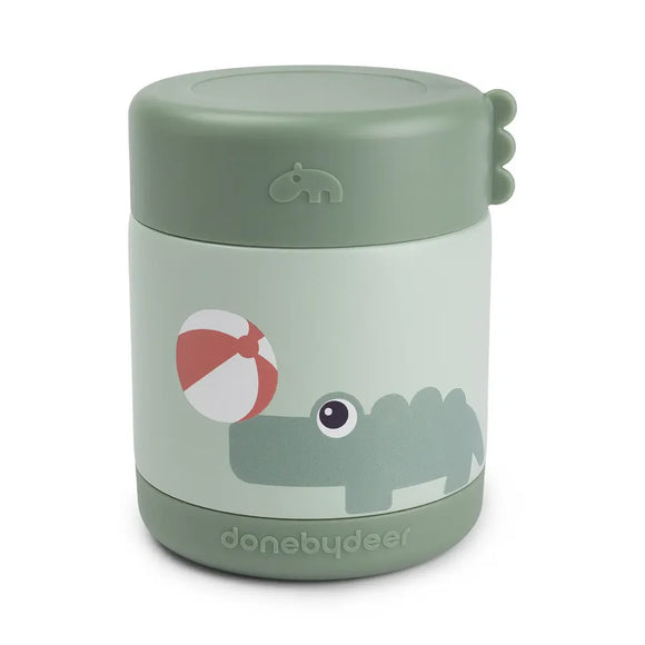 Done by Deer boîte alimentaire isotherme Playground green 300ml DD-1251733