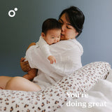 Doomoo grand coussin multi-usages buddy crème léopard B87