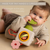 Taf Toys cube d'activités en silicone Peek and play 13885-TAF