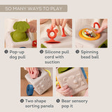 Taf Toys cube d'activités en silicone Peek and play 13885-TAF