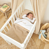 Meyco Baby couverture mini knots teddy soft sand 75x100cm 141.116.62.01