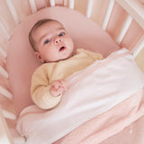 Meyco Baby couverture mini knots teddy soft pink 75x100cm 2735089