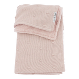 Meyco Baby couverture mini knots teddy soft pink 75x100cm 2735089