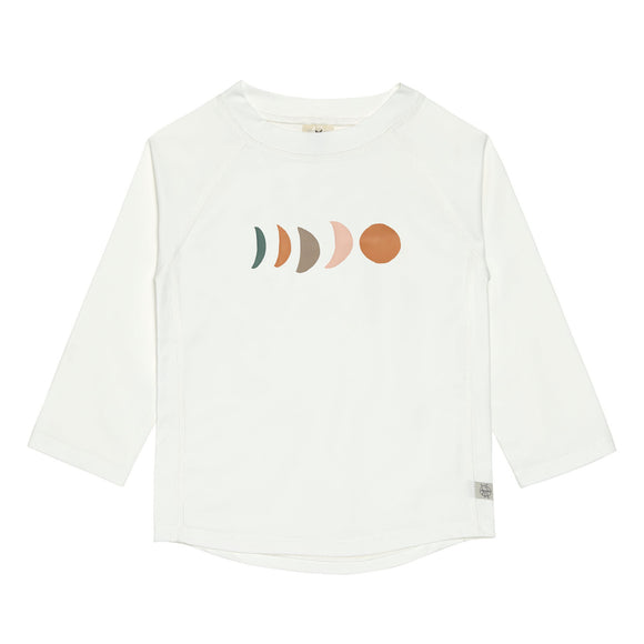 Lassig T-shirt anti-UV manches longues enfants - Lune, blanc 1431021186