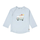 Lassig t-shirt anti-UV manches longues glace bleu 14310214026