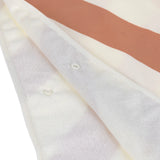 Lassig poncho de plage anti-uv 12-36m stripes clay/sea salt 14330033312