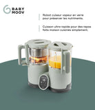 Babymoov robot cuiseur vapeur nutribaby glass celadon green A001138