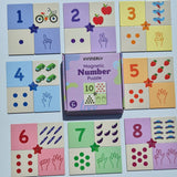 Kinderly puzzle magnétique chiffres (40 pièces) KINNU