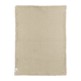 Meyco Baby couverture gaufrée avec doublure teddy 75x100cm sand 218.000.33.01