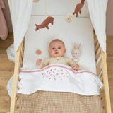 Meyco Baby couverture gaufrée avec doublure teddy 75x100cm sand 218.000.33.01
