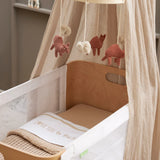 Meyco Baby couverture gaufrée avec doublure teddy 75x100cm sand 218.000.33.01