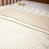 Meyco Baby couverture gaufrée en coton 75x100cm nature 235.000.67.01
