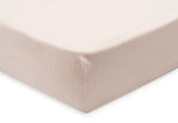 Jollein drap housse de berceau 60x120cm blush/wild rose (lot de 2) 2511-507-68164